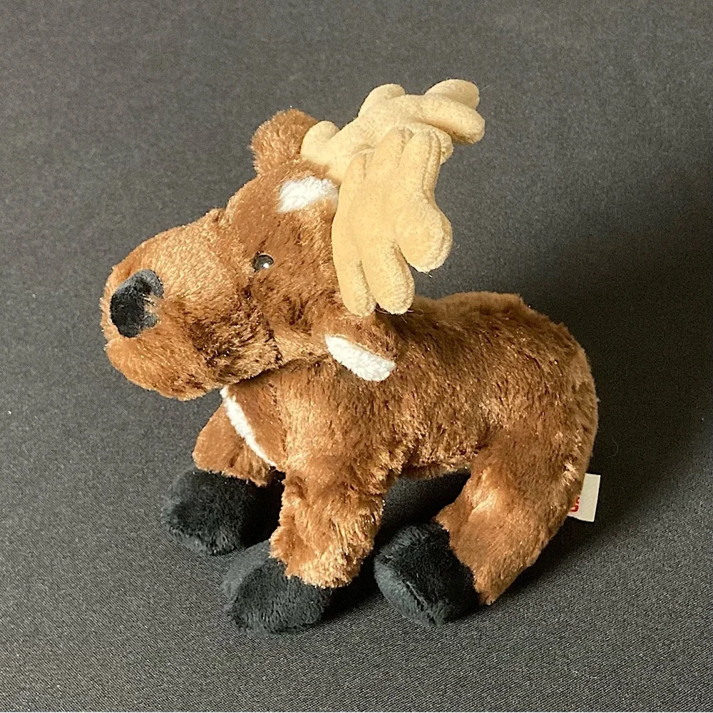 ⭐️ Almost Vintage 2007 Ganz Webkinz Reindeer Plush No Code